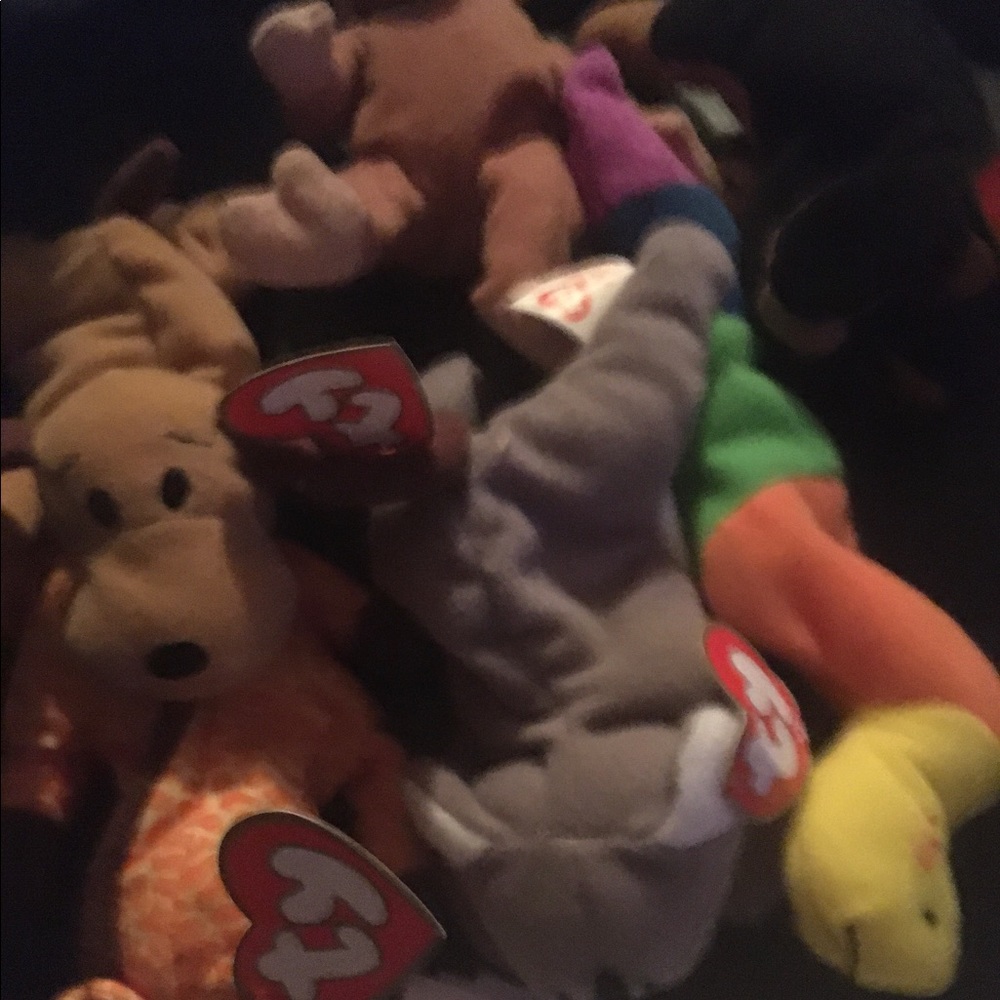 Lot of 6 TY Beanies from McDonalds 1993
